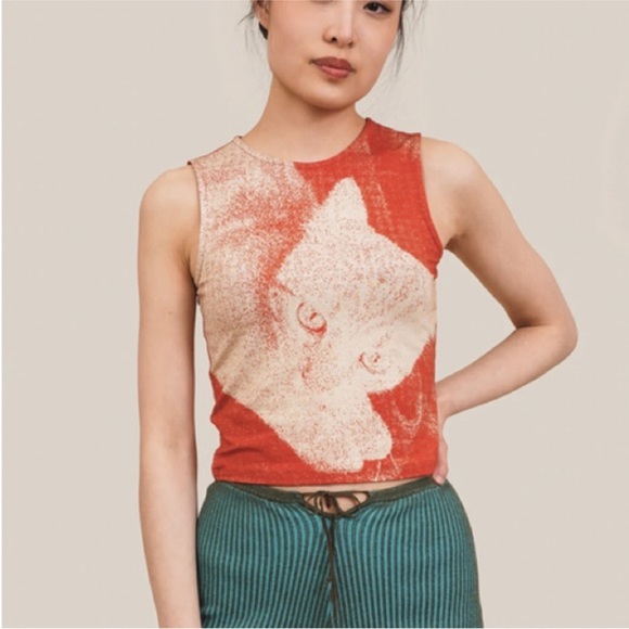 ISO PALOMA WOOL KITTEN TOP - Picture 1 of 1